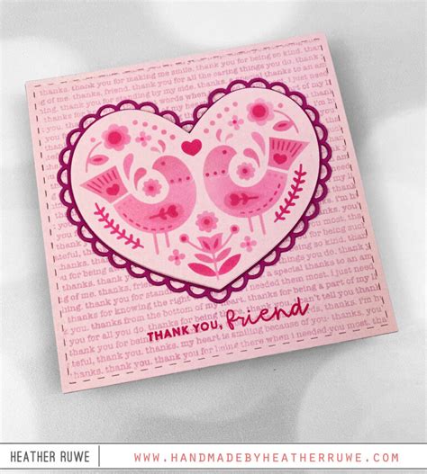 Thank You Card Set Handmade By Heather Ruwe