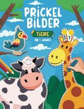 Prickelbilder Ab Jahre Tiere Bastelbuch Prickeln Malen Und