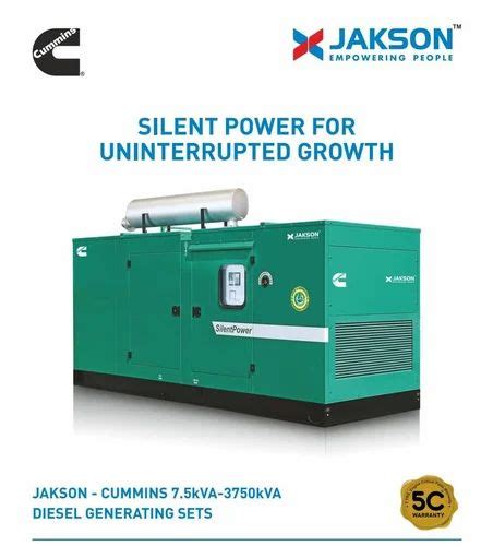 Cummins Make 200 Kva 3 Phase Silent Dg Set Cpcb Ii At ₹ 1575000set