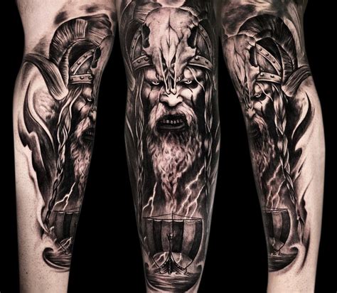 Viking Warrior Tattoos