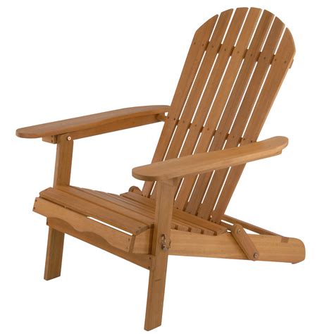 Eucalyptus Grandis Wood Adirondack Chair - Walmart.com - Walmart.com