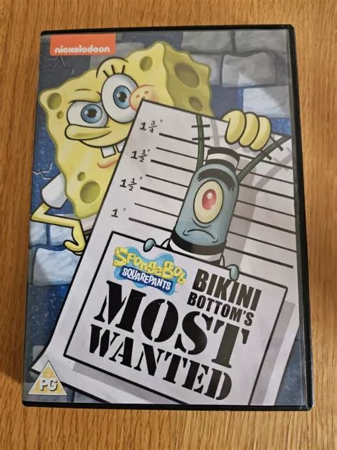 SPONGEBOB SQUAREPANTS BIKINI Bottoms Most Wanted Dvd 8 Episodes EUR 8