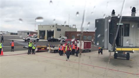 American Airlines Inaugural Flight To Worcester Ma Youtube