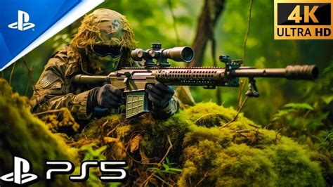 Ps5 Camouflage Sniping Mission Immersive Realistic Ultra Graphics