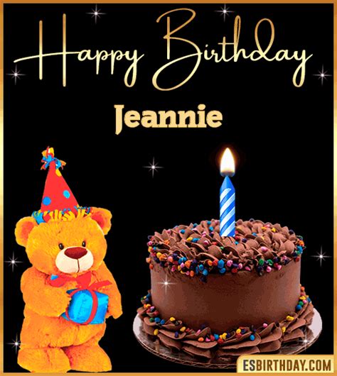 Happy Birthday Jeannie GIF 🎂 Images Animated Wishes【28 GiFs】