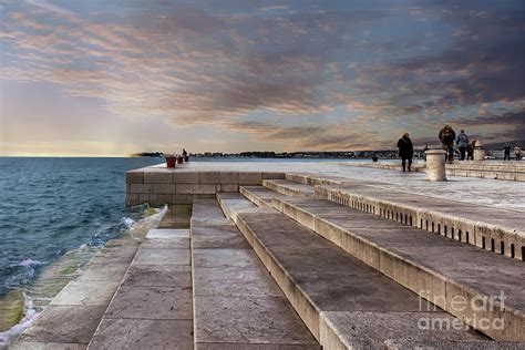 Zadar Sea Organ Photograph by David Meznarich | Pixels