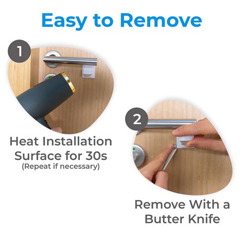 HomeBrella 6-Pack Door Lever Lock, Child Safety, Handle Locks, Easy