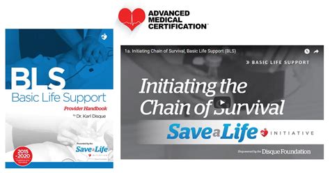 Initating The Chain Of Survival Online Bls Course Handbook