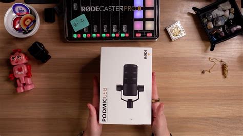 RØDE Podmic USB Unboxing but make it cute YouTube