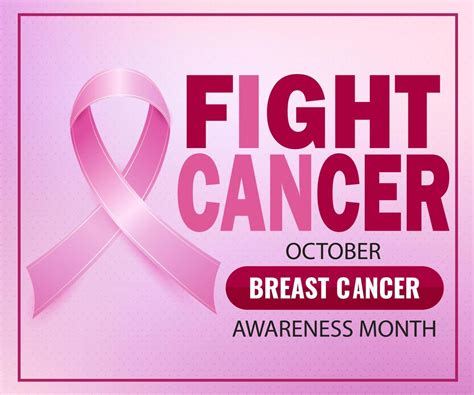 Breast Cancer Awareness Campaign Design Template 11953811 Vector Art At Vecteezy