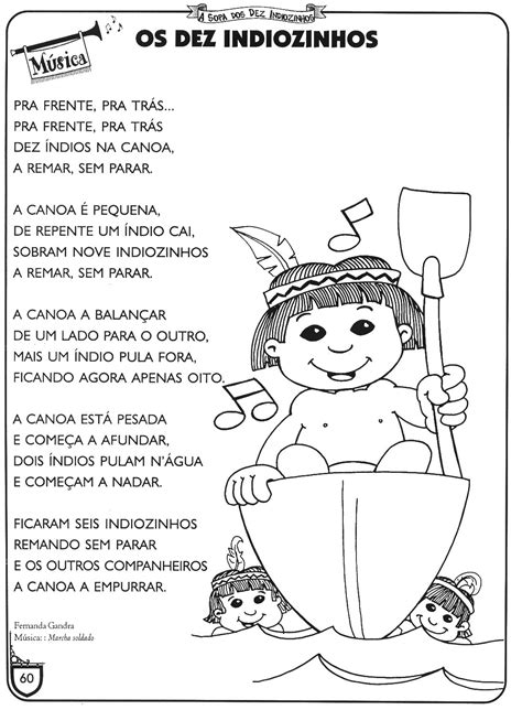 2ª AULA DO PROJETO ÍNDIOS 2016 Atividade para imprimir