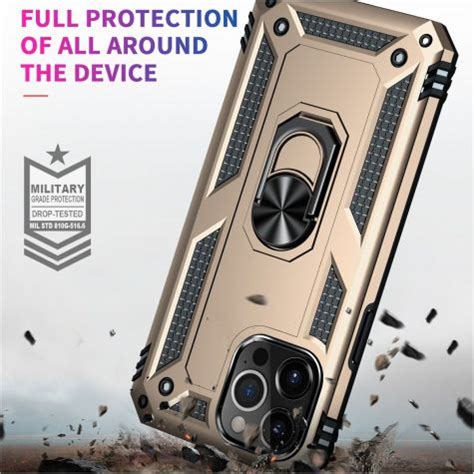 Mobigear Armor Ring Apple IPhone 14 Pro Max Shockproof Hardcase