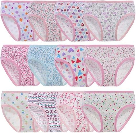 hbhpov  pack  baby panties soft comfort knicker underwear girls
