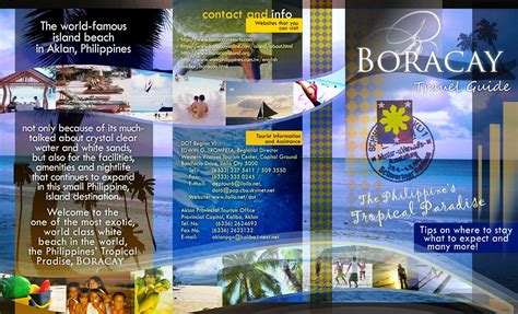 Boracay Brochure Page 1 Boracay Philippines Brochure Flickr