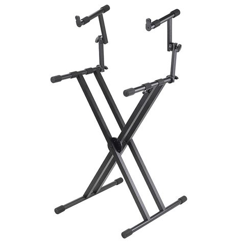 2-Tier Double X-Braced Keyboard Stand from Proline | Proline PL402