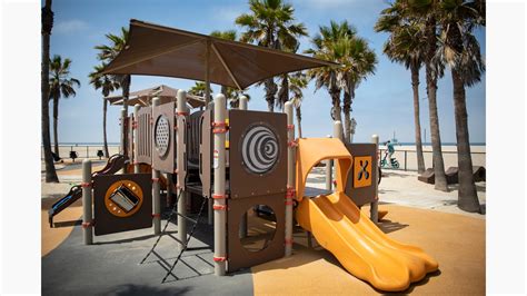 Venice Beach Park Ocean View Playground