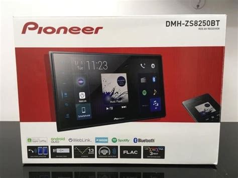 Pioneer Dmh Zs Bt Separate Type Multimedia Av Receiver With Wvga