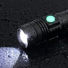 Vnina Flashlights Usb Rechargeable Tactical Led Flashlight Models