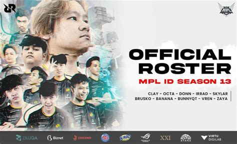 Daftar Roster Rrq Hoshi Di Mpl S Ada Nama Baru Kumparan