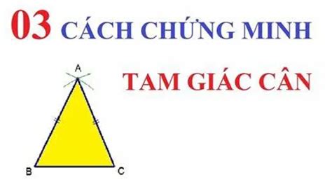 Tam Gi C Ng D Ng L G C Ch Nh N Bi T V Ch Ng Minh Tam Gi C Ng