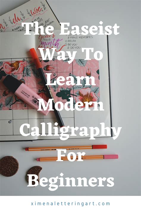 The Easiest Way To Learn Modern Calligraphy Calligraphy For Beginners