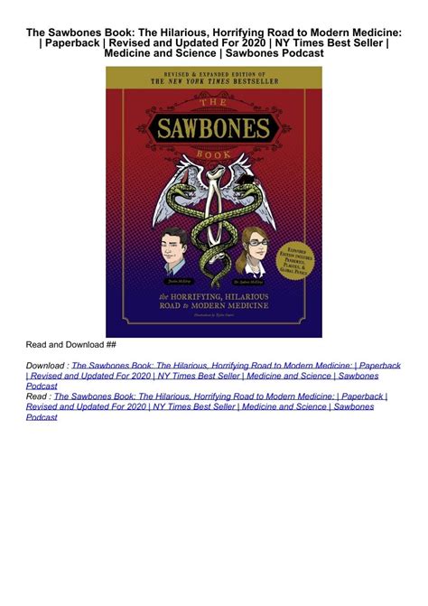 Read⚡ The Sawbones Book The Hilarious Horrifying Road To Modern