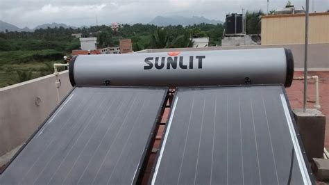 Sunlit Stainless Steel Pressurized Solar Water Heater At Rs In