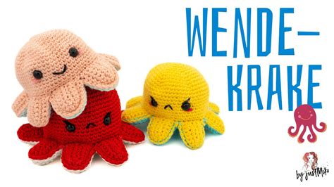 Wende Krake H Keln Do It Yourself Amigurumi By Justmiko Youtube