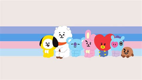 Desktop Cute BT21 Wallpapers - Wallpaper Cave