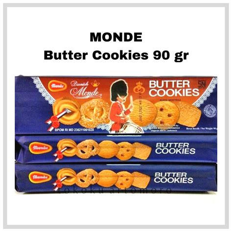 monde biskuit butter cookies  gr kue pilihan keluarga kue lebaran