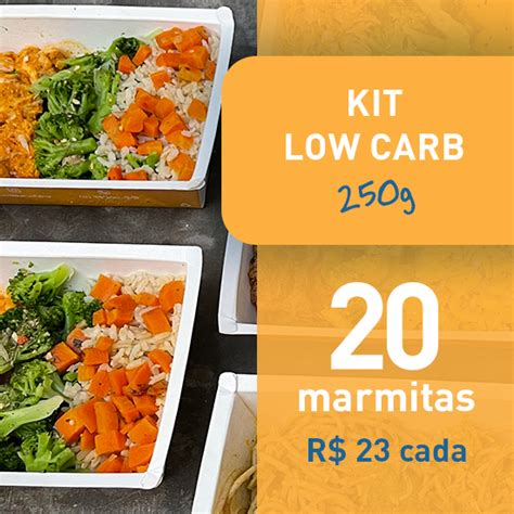 Kit Marmitas Low Carb Have S Marmitas Congeladas Alimenta O