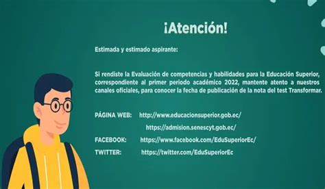 Inscripci N Senescyt Examen De Acceso A La Educaci N Ecu