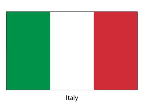 Large Printable Italian Flag