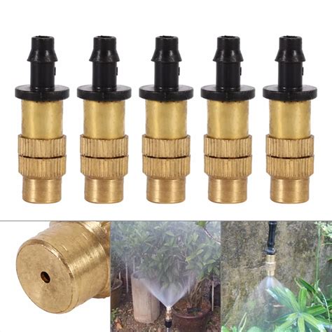 10 Pcs Misting Nozzle Gardening Water Cooling Thread Sprinkler Spray