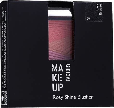 Make Up Factory Rosy Shine Blusher Colorete En Polvo Compacto Con