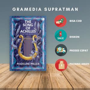 Jual Nyanyian Achilles The Song Of Achilles Madeline Miller Kota