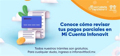 Infonavit On Twitter Conoce C Mo Verificar Los Pagos Parciales Que