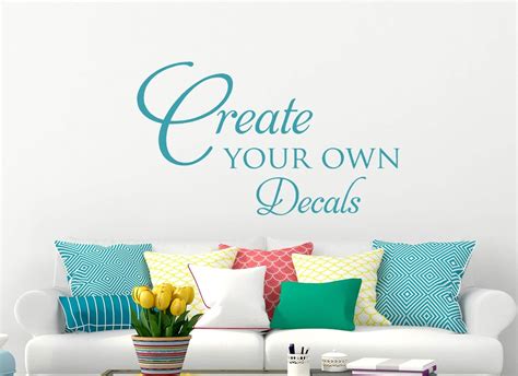 Logo Wall Decal Custom Wall Quotes Custom Decal Create Your Own Wall Decal Custom Wall Decal