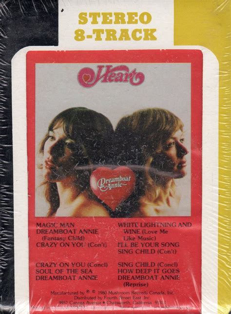 Dreamboat Annie By Heart Album Mushroom Mrs Reviews Ratings