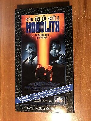 Monolith VHS 1994 Screener EBay