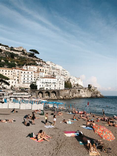 15 Best Amalfi Coast Beaches: Info & Map