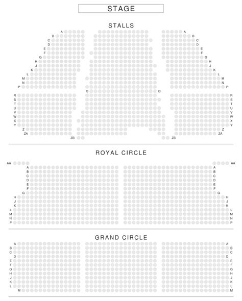 Lyceum Theatre Seating Chart