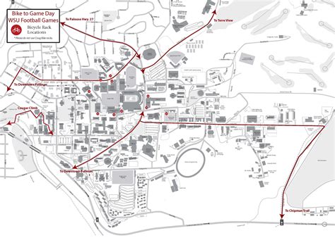 WSU Campus Parking Map