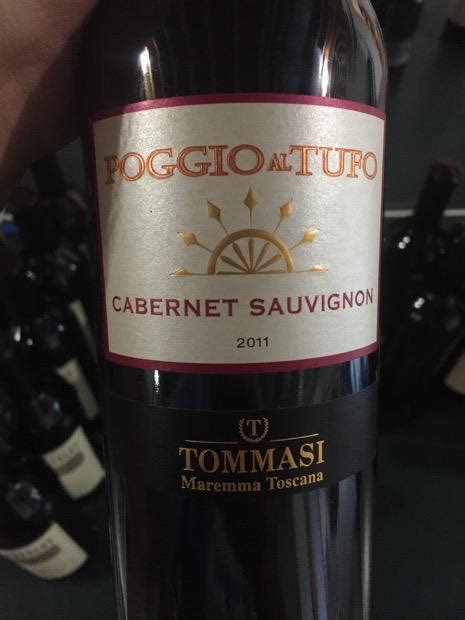 Tommasi Cabernet Sauvignon Poggio Al Tufo Italy Tuscany Toscana