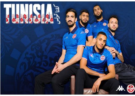 Football Kappa D Voile Le Troisi Me Maillot De La Tunisie Pour La Can