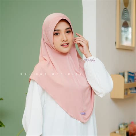 Jual Hijab Bergo Hamidah Size L Latifa Jilbab Jersey Premium Kerudung