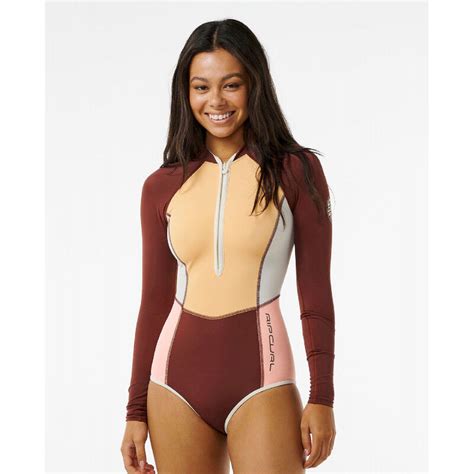 Rip Curl Block Party Upf Surfsuit Lycra Femme Hardloop