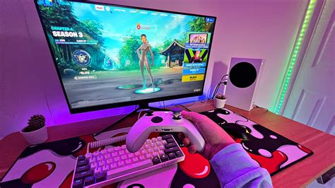 Best Console Gaming Setup Xbox Series S Youtube