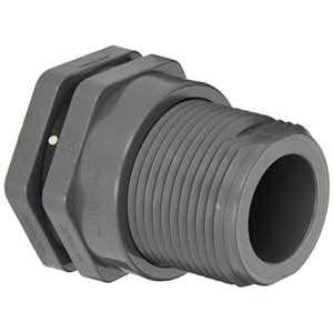 Hayward Pvc Bulkhead Fitting Class Fpm Gasket Socket X Socket