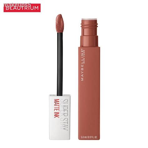 5 5 คารนวลMAYBELLINE NEW YORK Super Stay Matte Ink Un Nude Liquid Lipstick ลปสตก 5ml